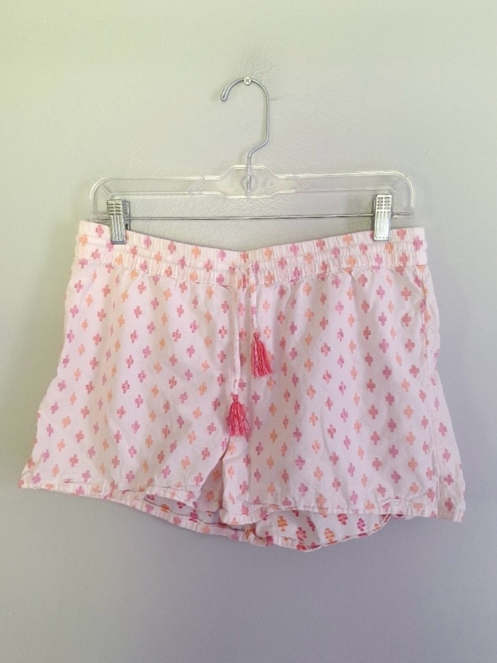 Gap Pink, Orange, and White Patterened Sleep Shorts